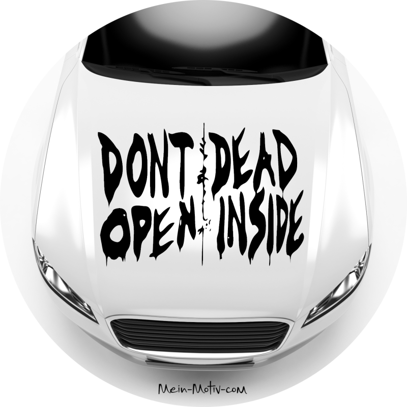 Aufkleber 17038 The Walking Dead - Dont Open Dead Inside